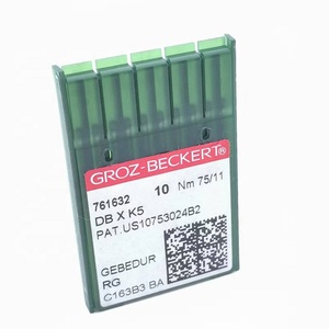 オリジナルGroz-BeckertDBXK5サイズ8-14針ドイツ製新しい状態の刺Embroidery機アクセサリー - Product Image 3