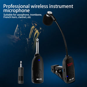 Amplificador de pastilla de micrófono de saxofón inalámbrico para micrófono de instrumento de clip de saxofón para saxofones - Product Image 6