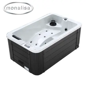 Jacuzzi Spa Portable avec Fonction Massage, Bain à Remous Moderne Autoportant, <span class=keywords><strong>Pièces</strong></span> de Rechange Gratuites pour Personnes Agées, <span class=keywords><strong>Pas</strong></span> <span class=keywords><strong>Cher</strong></span> et Extérieur - Product Image 1
