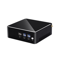 Mini PC Industrial Sin Ventilador al por Mayor Intel I3 I5 I7 Linux Mini PC Industrial con Windows Placa Base Opcional Mini PC Industrial I3