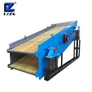 Gravel stone sorting machine with circular vibrating screen