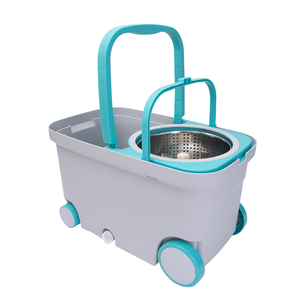 Household Extensible Handle Floor Cleaning <b>Mop</b> Bucket 360 Rotating Magic <b>Mop</b> Bucket Set with Wheel - Product Image 2