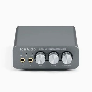 Fosi Âm Thanh K5 Pro Mini Stereo Chơi Game USB C Âm Thanh Tai Nghe Khuếch Đại Dac Amp Với Mic Cho PS5 Máy Tính Để Bàn Powered Loa Hoạt Động - Product Image 3
