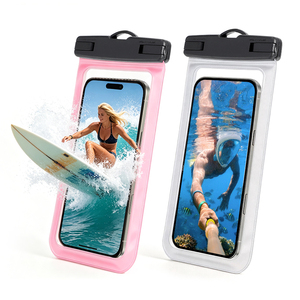 Étui étanche grand format 7 pouces pour <span class=keywords><strong>iPhone</strong></span> 17 Pro Max avec sac étanche sous-marin et pochette transparente en PVC compatible Face ID - Product Image 1