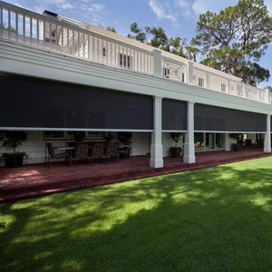 Nhà máy trực tiếp điều khiển từ xa tự động có thể thu vào côn trùng màn hình Cửa cho Patio nhà để xe và hồ bơi - Product Image 3