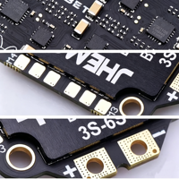 Contrôleur de vitesse JHEMCU RuiBet 4-en-1 ESC 45A 50A 55A 60A 65A BLHeli-S 3-6S DShot600 30.5mm pour drone FPV de course et freestyle