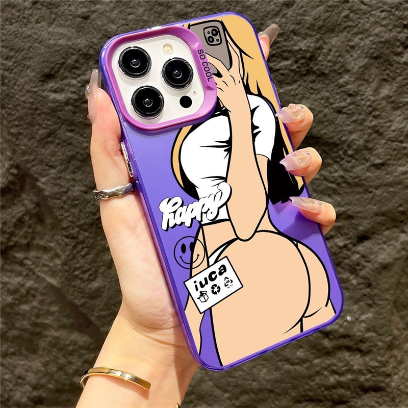 Laser Sexy Woman Printing Custom Phone case for iphone 15 14 13 12 11 X  Xsmax for iphone 15 Pro Max Girl Cases| Alibaba.com