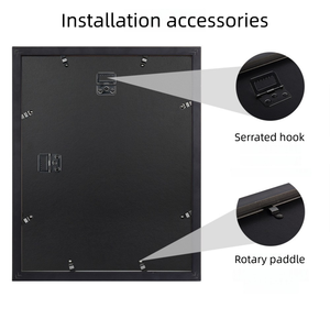 Sản xuất bán buôn sang trọng PS 4x6 5x7 8x10 11x14 A4 A3 trắng xám đen khung ảnh tùy chỉnh hình ảnh nhà - Product Image 3