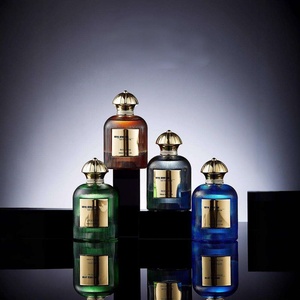 Parfum de luxe de style arabe 100 ml Eau de Toilette en spray, senteur florale fruitée dorée, safran, ambre, haute qualité, longue tenue - Product Image 5