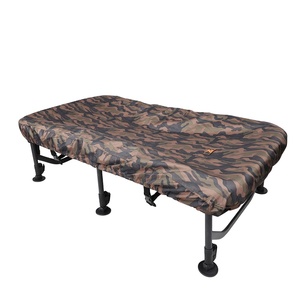 Fabbrica diretta in tessuto Oxford e tubo d'acciaio lunghezza 120cm gamba regolabile pieghevole carpa attrezzatura da pesca Carp <span class=keywords><strong>culla</strong></span> - Product Image 3