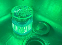 Lampe de pêche sous-marine LED sans fil verte haute luminosité 4000lm 40W IP68 pour attirer les calmars
