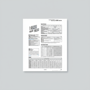 SMC Pneumatics Cylindre à double tige CXSM20-25 Pièces pneumatiques - Product Image 1