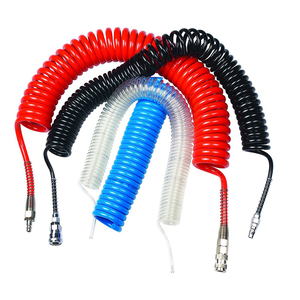 Sıcak satış renkli kamyon Spiral hortum 12mm PU Spiral tüp poliüretan bobin tüp pnömatik boru ve hava hortumu için - Product Image 3