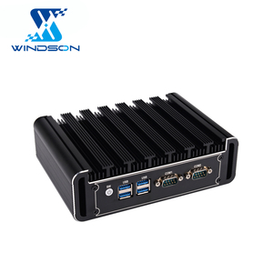 Mini Nana không quạt máy tính công nghiệp i3/i5/i7 4005 5005 6200U 7200U 8550u máy tính mini tất cả nhôm kép Gigabit cổng Ethernet - Product Image 2