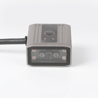 ANSWK F7500 Escáner de Código de Barras 2D Industrial de Montaje Fijo, Lector de Códigos DPM con IA, Obturador Global, Detección Automática, USB para Cintas Transportadoras, Kioscos y Puertas