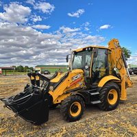 Chargeuse-pelleteuse JCB 3CX originale d'occasion chargeuse compacte antidérapante 3 tonnes de haute qualité bon marché large gamme d'accessoires