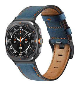 สายนาฬิกาหนังแท้แบบธุรกิจและลำลองสำหรับ Samsung Watch 8 พร้อมหัวเข็มขัดสแตนเลส ขายส่งจากโรงงาน - Product Image 6
