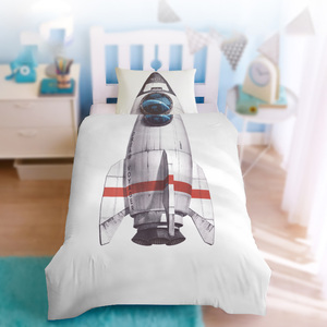 Set Creativo per Letto 3D per Bambini e Adulti, Copripiumino Principessa con Balza, 2/3 Pezzi, Set Astronauta Regalo - Product Image 4