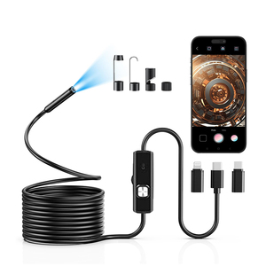 กล้องเอนโดสโคปเกรดอุตสาหกรรม อุปกรณ์เสริมหลากหลาย พร้อมการใช้งานที่หลากหลายรอคุณอยู่ในการปลดล็อกการใช้งานกับ Windows, iPad, iOS และ Android - Product Image 1