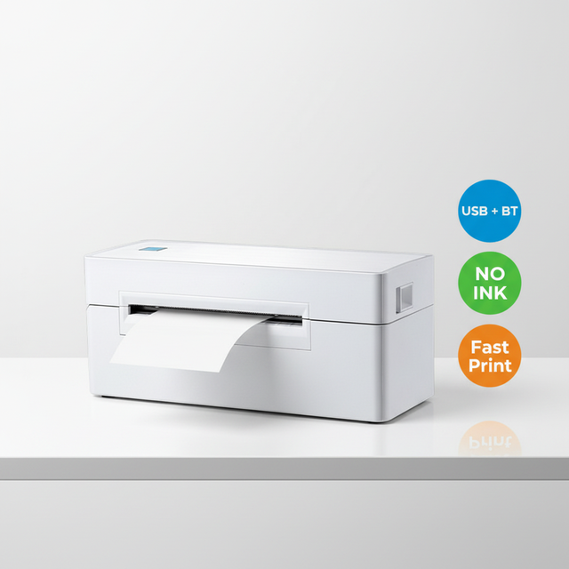 New Arrival 4x6 Inch USB Waybill Printer 110mm 203Dpi Desktop Barcode Printer