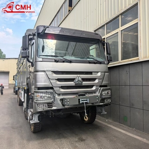 Sinotruck HOWO Euro2 400hp 8*8 yapılandırma yüksek güçlü kargo kamyonu LHD/RHD afrika lojistik taşımacılığına ihracat - Product Image 2