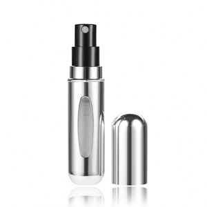 Wholesale Customization 8Ml 10Ml Travel Refillable Aluminum Atomizer Glass Inner Empty <b>Perfume</b> <b>Bottle</b> Spray Cap Personal Care - Product Image 4