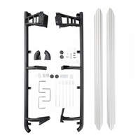 Marchepied latéral en alliage d'aluminium à fixation directe pour HILUX avec fonction de protection JOP4X4
