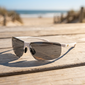 BITROMAN 14g White Unisex Polarized & Photo Chromic Lens Lightweight Sports Outdoor <b>Sunglasses</b> - Product Image 2