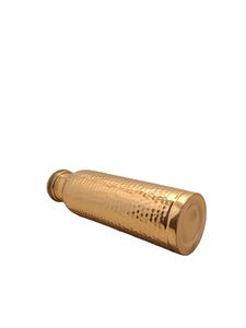 Premium Hand-Engraved Copper Drinking <b>Bottle</b> Traditional Indian Floral Art 1L Water <b>Flask</b> - Seamless Leak-Proof Design for Home - Product Image 5