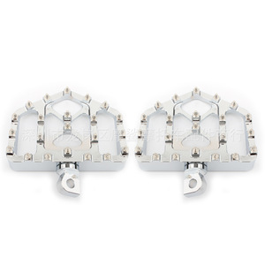 Pedales de Motocicleta Moshark MP03-002-0120 de Aleación de Aluminio Negro para Harley XL883 1200 X48 Softtail Glide - Product Image 3