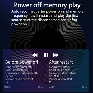 P12 không dây xe FM Transmitter QC3.0 cổng + Kết nối USB sạc nhanh xách tay modulator MP3 định dạng âm thanh - Product Image 5