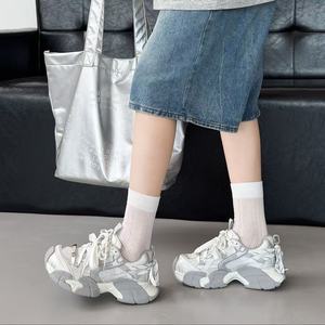 2026 Baskets de sport décontractées pour femme, style Dad Shoes, à plateforme épaisse, en maille respirante, rehaussantes, Octopus - Product Image 3