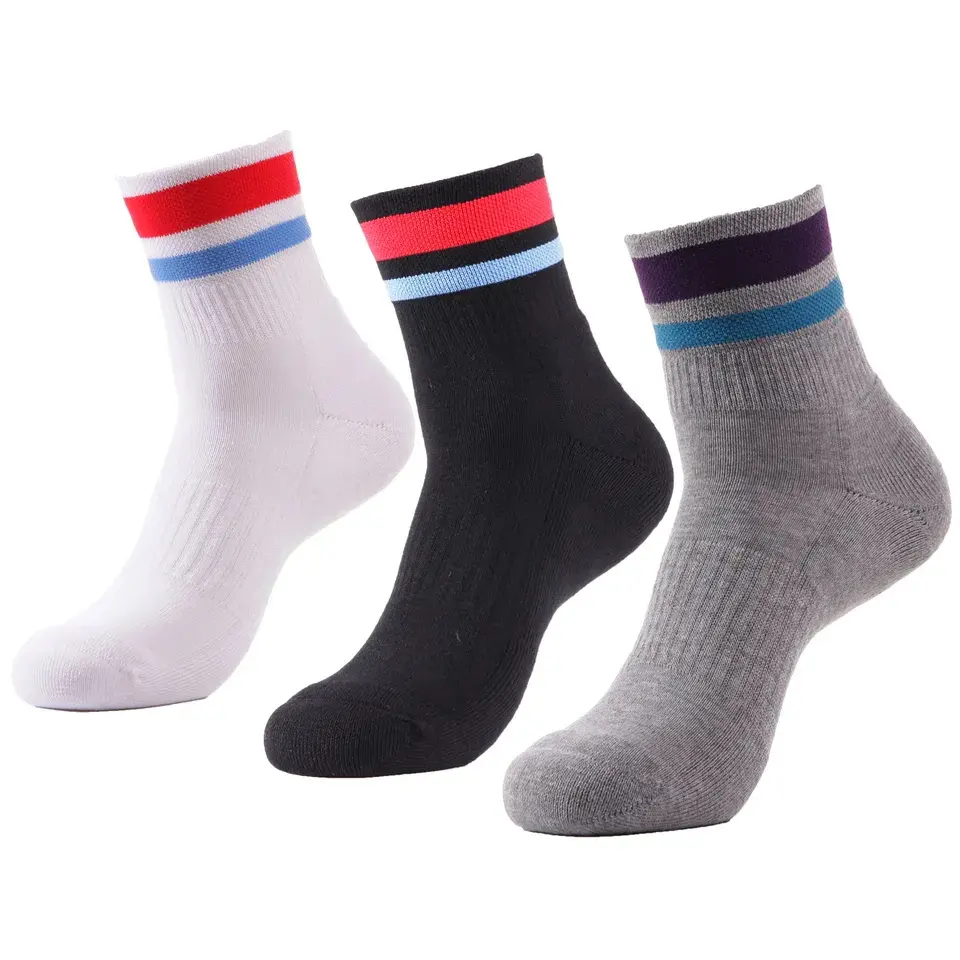 OEM High Quality socks Low MOQ sports socks Custom Logo Women Anti-Bacterial running sports socks