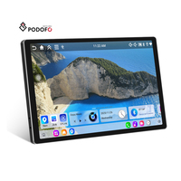 Autoradio Android Podofo 13''/11.5'' Double Din 4+64G 1080P Écran Incell CarPlay/Android Auto sans fil GPS WiFi OEM Vente en gros