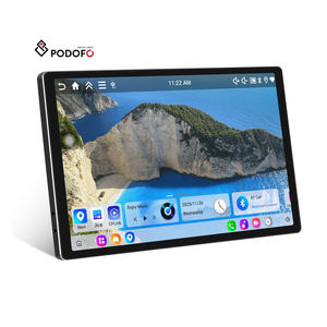 Autoradio Android Podofo 13''/11.5'' Double Din 4+64G 1080P Écran Incell CarPlay/Android Auto <span class=keywords><strong>sans</strong></span> fil GPS WiFi OEM Vente en gros - Product Image 1