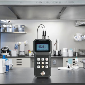 Misuratore di Spessore Ultrasonico Industriale OEM per Metalli Alta Precisione Risoluzione 0,01mm Intervallo 0,75-450mm Memorizza 2000 Dati - Product Image 1