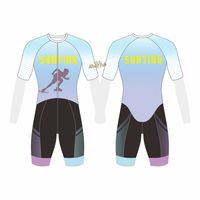 Combinaison de patinage à vitesse personnalisée unisexe adulte et enfant, sublimation, séchage rapide, compression, combinaison de course pour roller, logo OEM