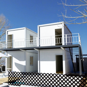 <span class=keywords><strong>Maison</strong></span> préfabriquée en conteneur, installation rapide, maisons modulaires, panneaux sandwich en acier imperméables, alternative économique à faible coût - Product Image 1