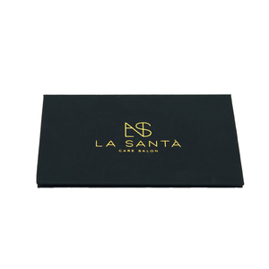 Custom Logo Rigid Book Shape <b>Black</b> Card Board Cardboard Packaging Credit Vip Card Gift <b>Box</b> - Product Image 4