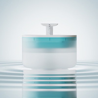 Fontaine à eau pour animaux de compagnie de grande capacité 2,1 L, ultra silencieuse, distributeur d'eau automatique pour chien, facile à nettoyer, écologique, abreuvoir pour animaux de compagnie