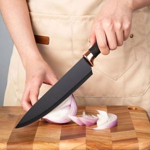 Juego de Cuchillos de Deshuesar de Acero Inoxidable de Alta Dureza Clásico para Carnicero con Afilador de Diamante para Pan, Cuchillo de Cocina Ambidiestro Mr01 - Product Image 3