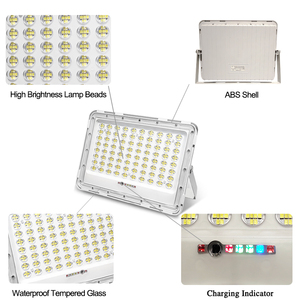 Projecteurs solaires LED intelligents à temporisation avec indice de protection IP65, construction en plastique, s'extinguent <span class=keywords><strong>après</strong></span> une temporisation <span class=keywords><strong>après</strong></span> la disparition des personnes, pratiques et sûrs - Product Image 6