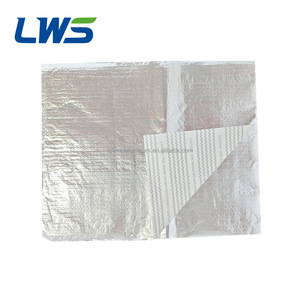 14*14 inch OEM thiết kế bánh sandwich giấy gói nhiều lớp nhôm bánh hamburger nhôm lá giấy tùy chỉnh bao bì thực phẩm giấy - Product Image 3