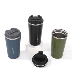 Stainless Steel <b>Insulated</b> Coffee <b>Mug</b> for Office Outdoor-Double Wall Travel Tumbler Leakproof Lid Easy - Product Image 2