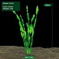 Plantes aquatiques artificielles pour aquarium, décorations de paysage, herbe marine, petite algue, Simple Shandong