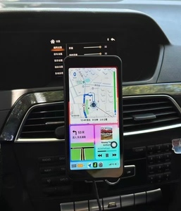 Wireless CarPlay Adapter for OEM Wired CarPlay, Plug & Play Wired to Wireless CarPlay Dongle for iPhone iOS - Product Image 1