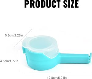 Keeping Food Fresh Eco-Friendly PP Multifunction <b>Plastic</b> Vintage Sealer Clamp Seal Pour Food Snack <b>Bag</b> <b>Storage</b> Sealing Clip - Product Image 2