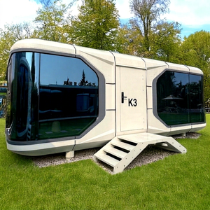 2025 Direct usine Luxe Acier Étanche Maison conteneur mobile modulaire, Capsule spatiale, Pod de camping, Préfabriqué mobile - Product Image 1