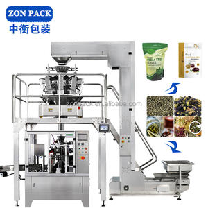 느슨한 차 잎을위한 자동 계량 기계 포장 스케일 자동 멀티 헤드 저울 - Product Image 4