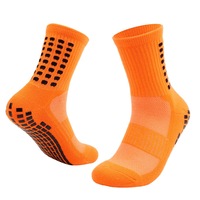 Chaussettes de sport antidérapantes en coton et élasthanne avec logo personnalisé pour jeunes, enfants, hommes et adultes – Collection Printemps 2026